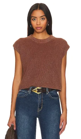 Callahan Beatrice Top in Brown