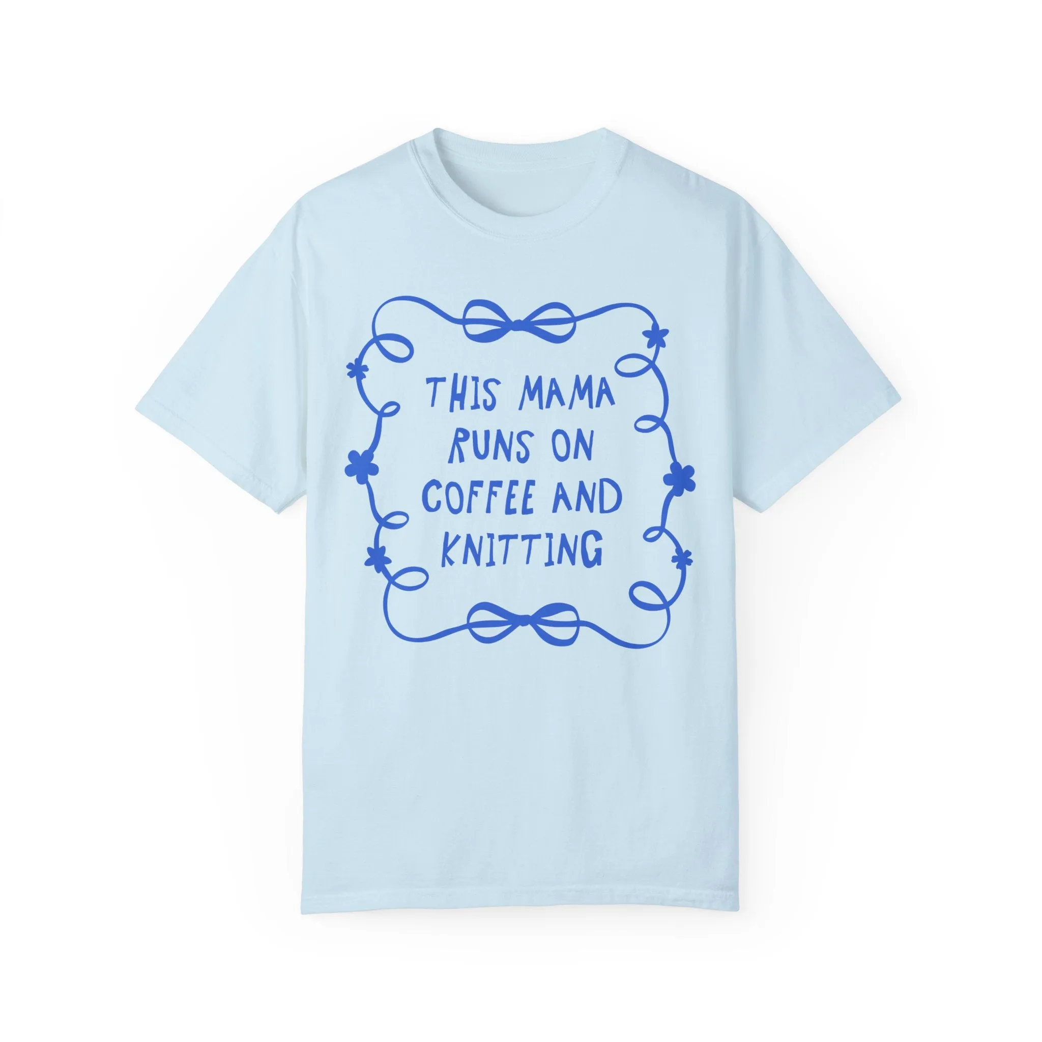 Coffee and Knitting Mother's Day Tee