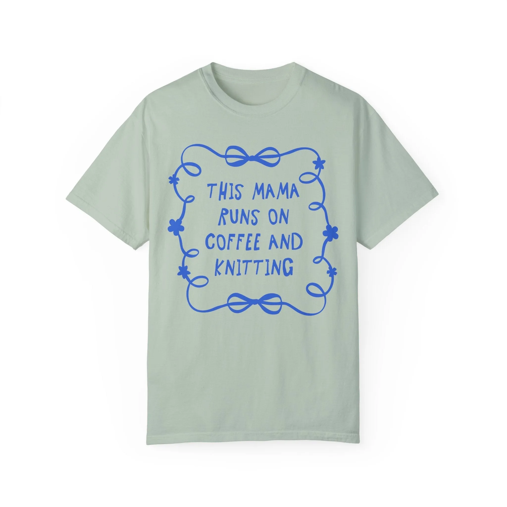 Coffee and Knitting Mother's Day Tee