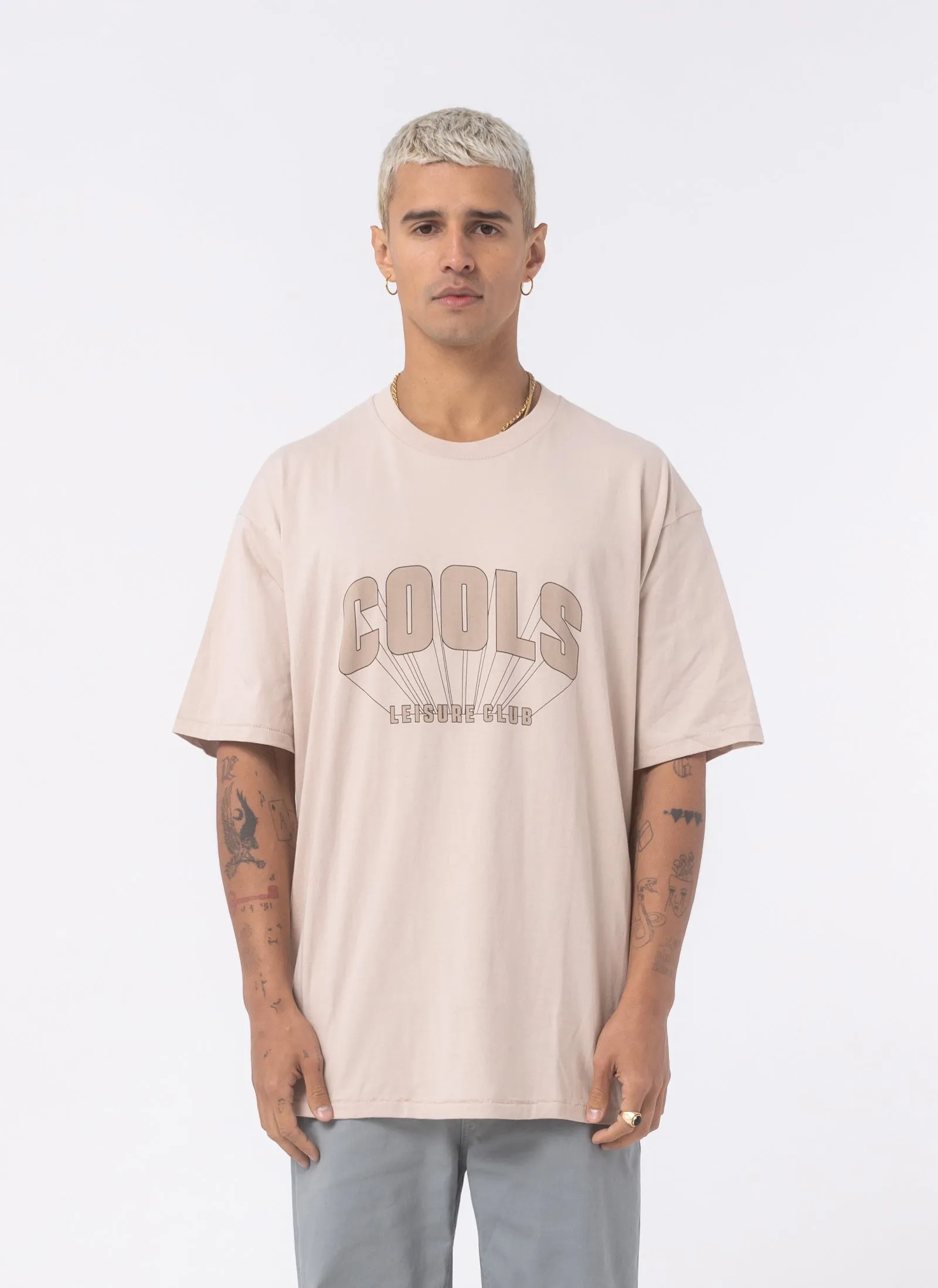 College Homie Tee Sepia