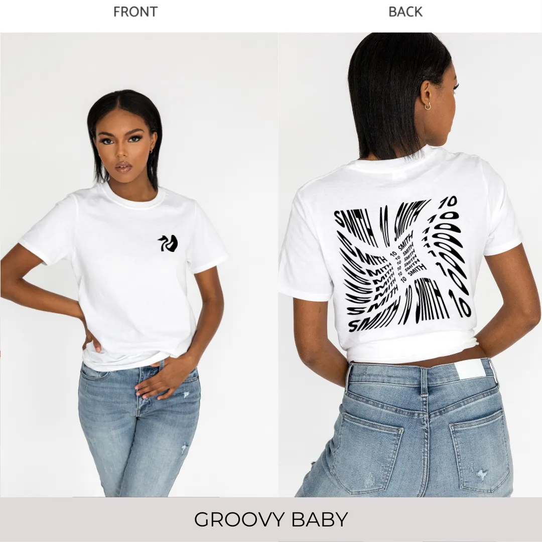 Crop Tee in White