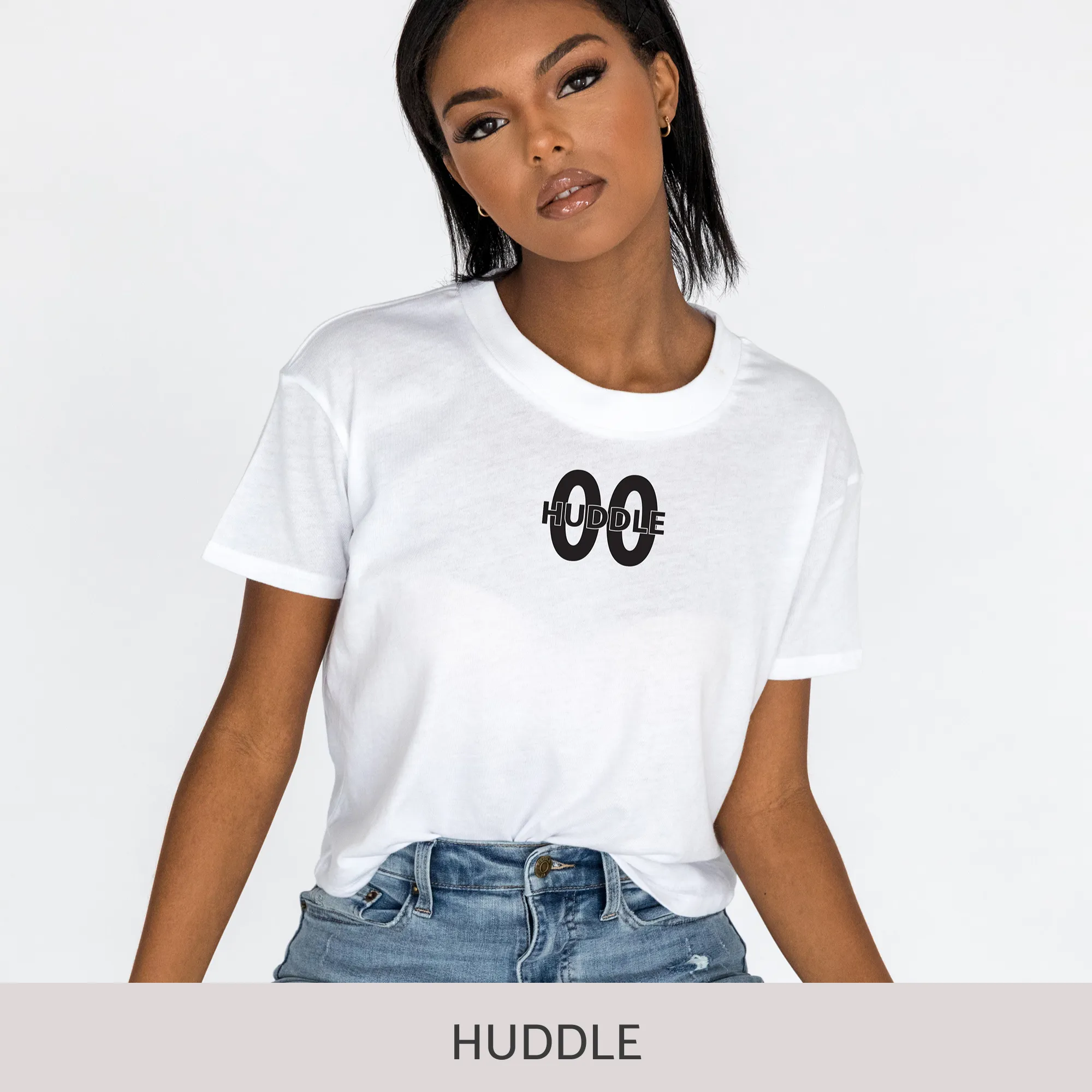 Crop Tee in White