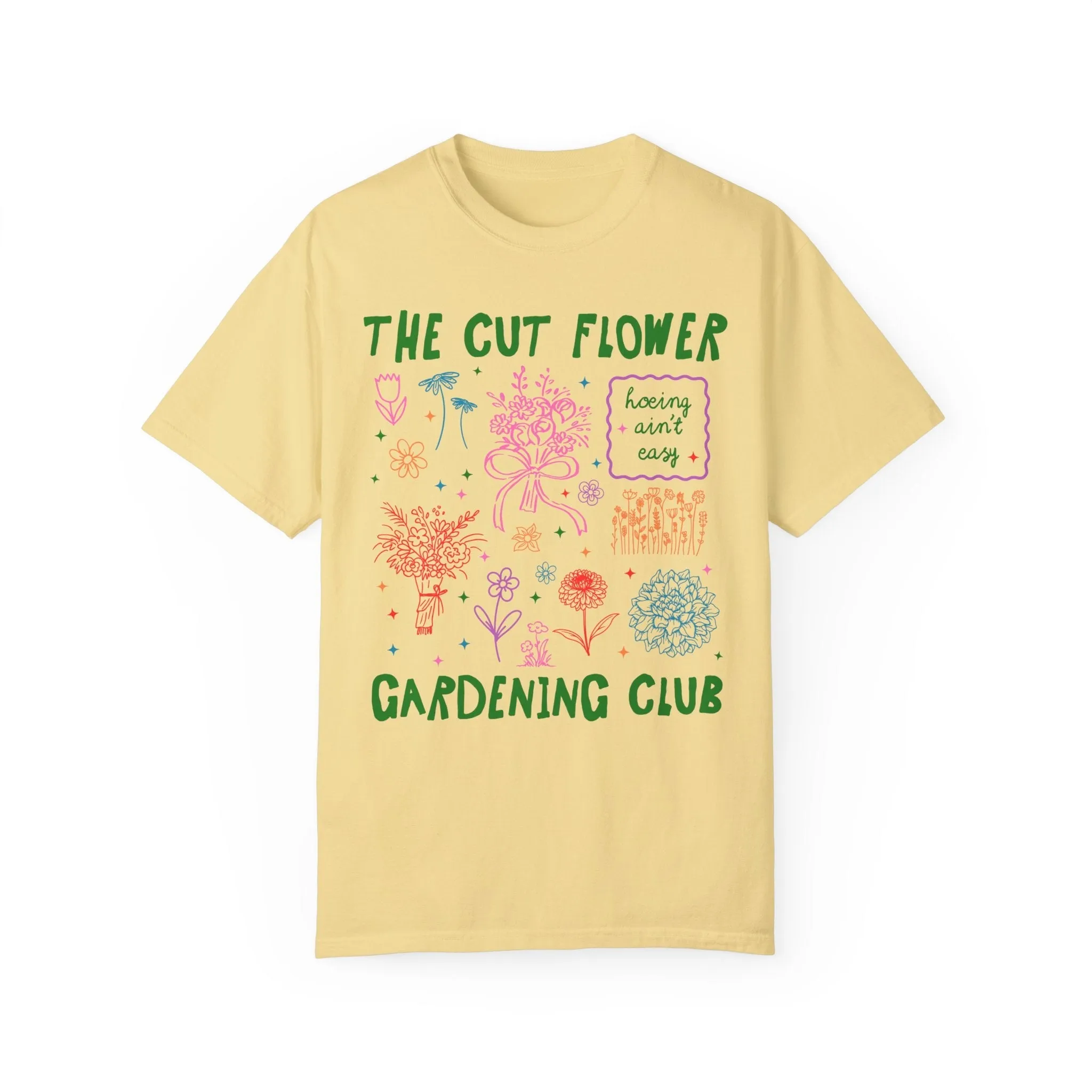 Cut Flower Gardening Club Tee