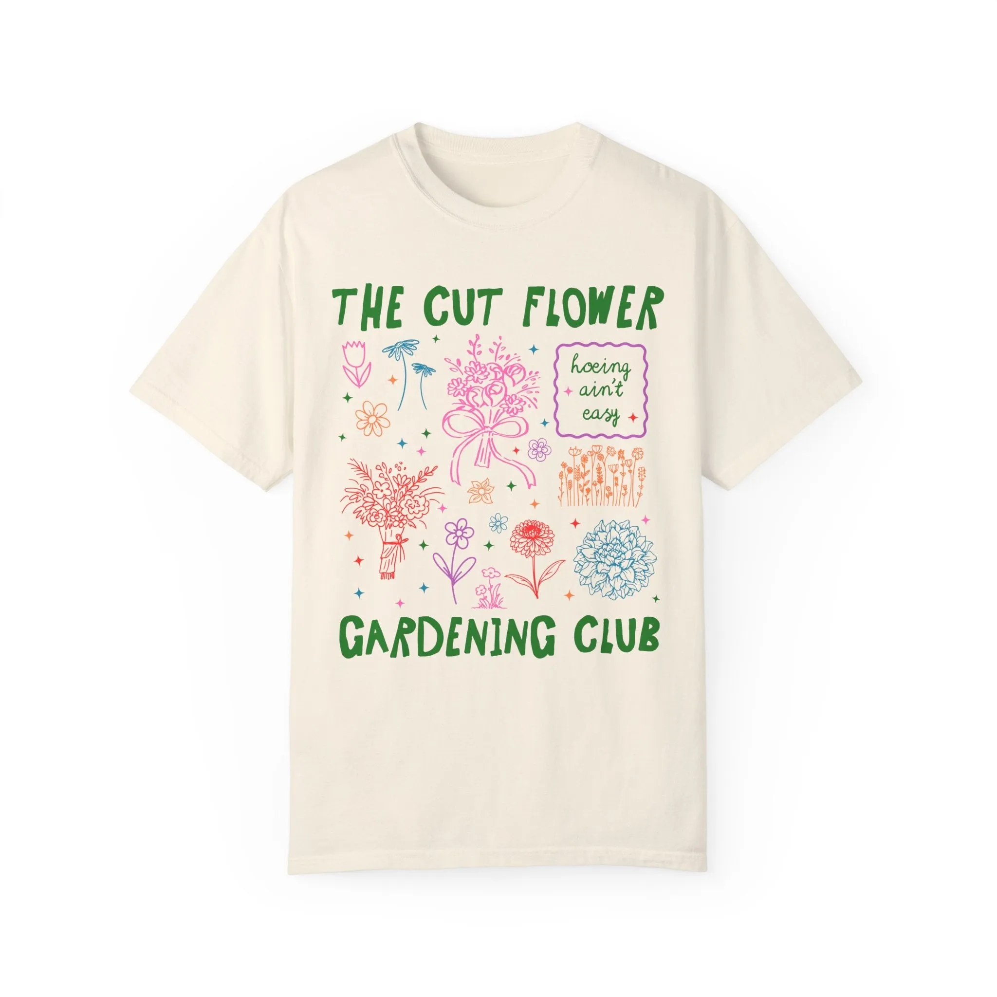 Cut Flower Gardening Club Tee