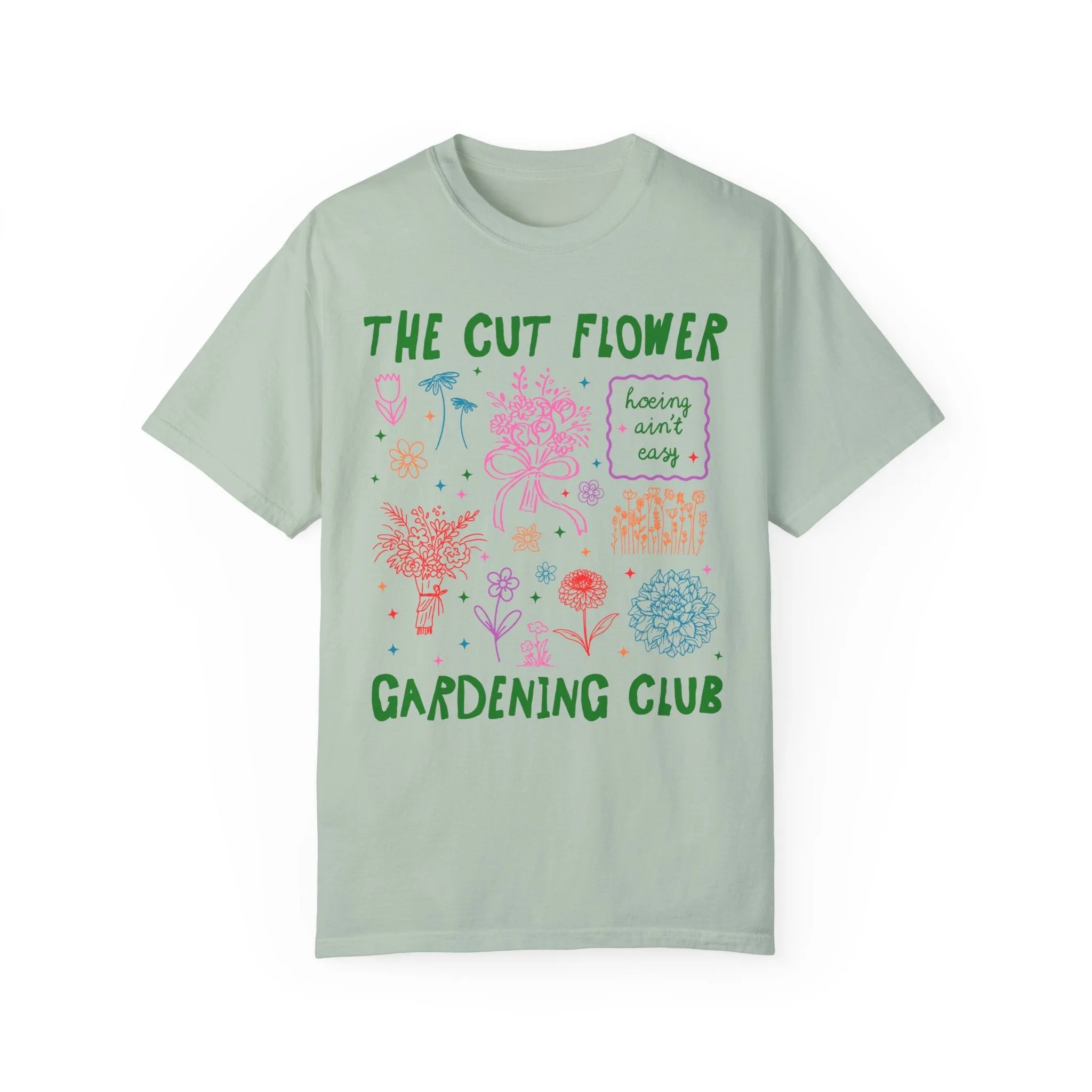 Cut Flower Gardening Club Tee