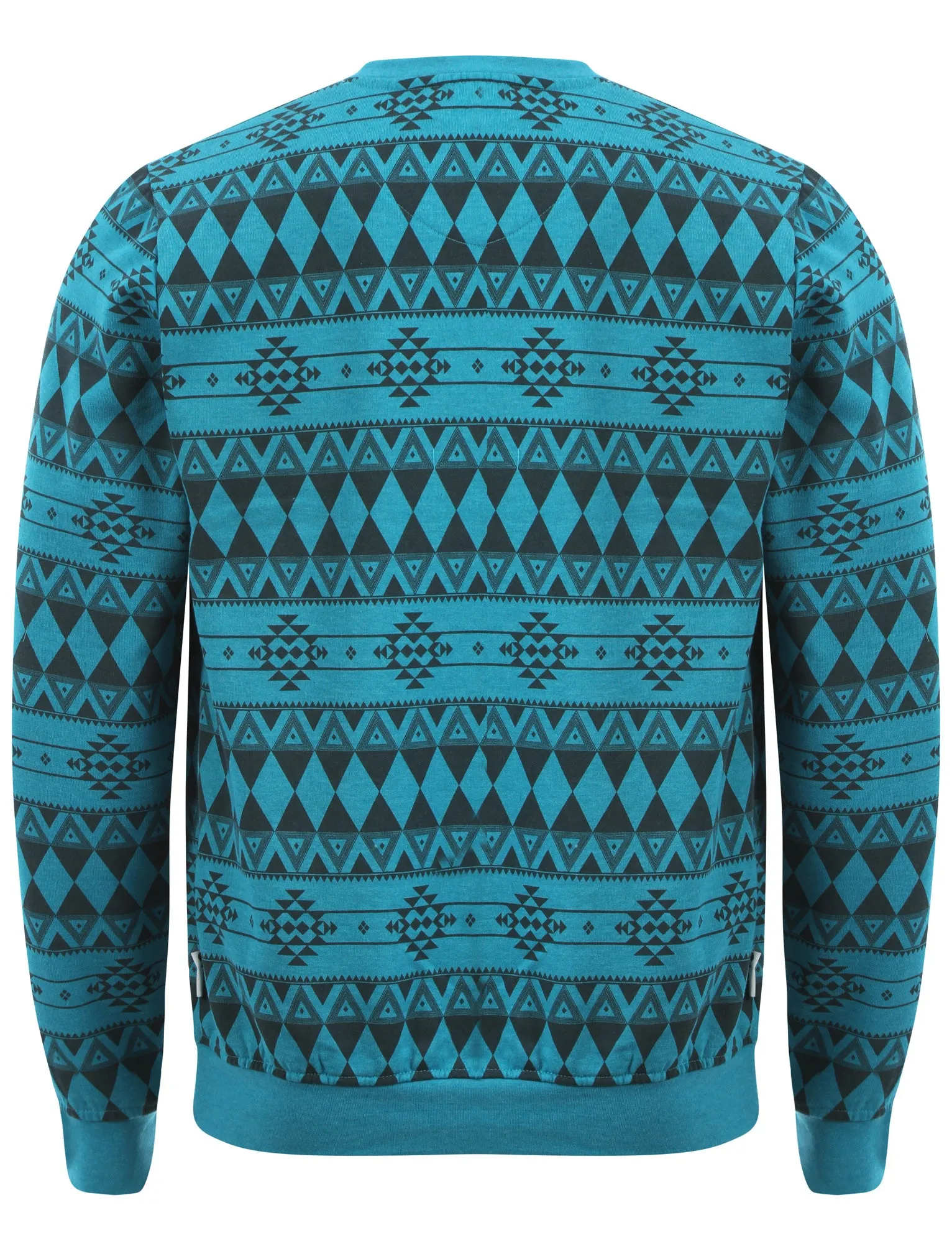 D-Code Jude crew neck sweatshirt in Mid Turq Marl