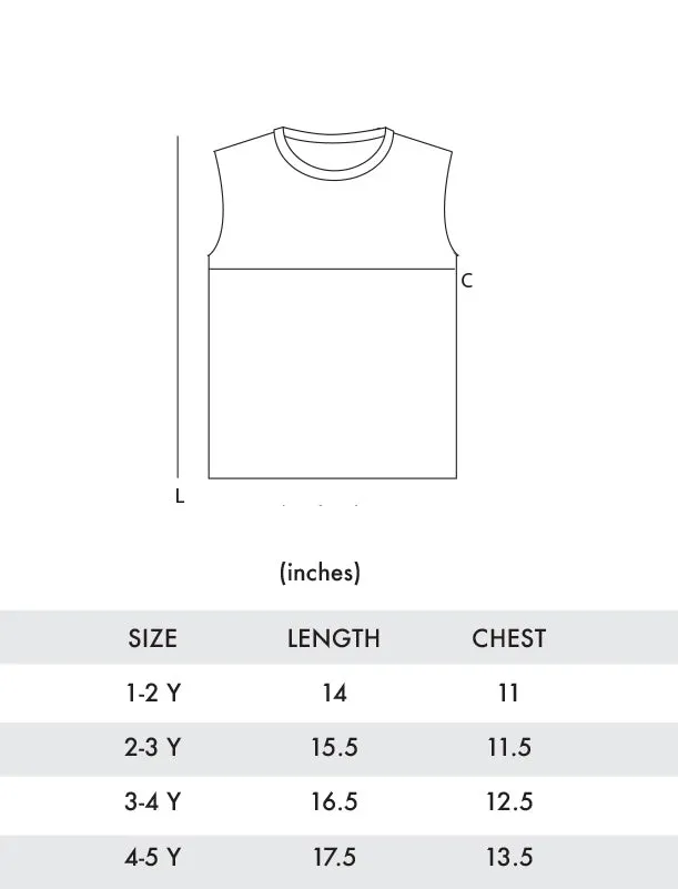 Dotti Sleeveless Boy Top