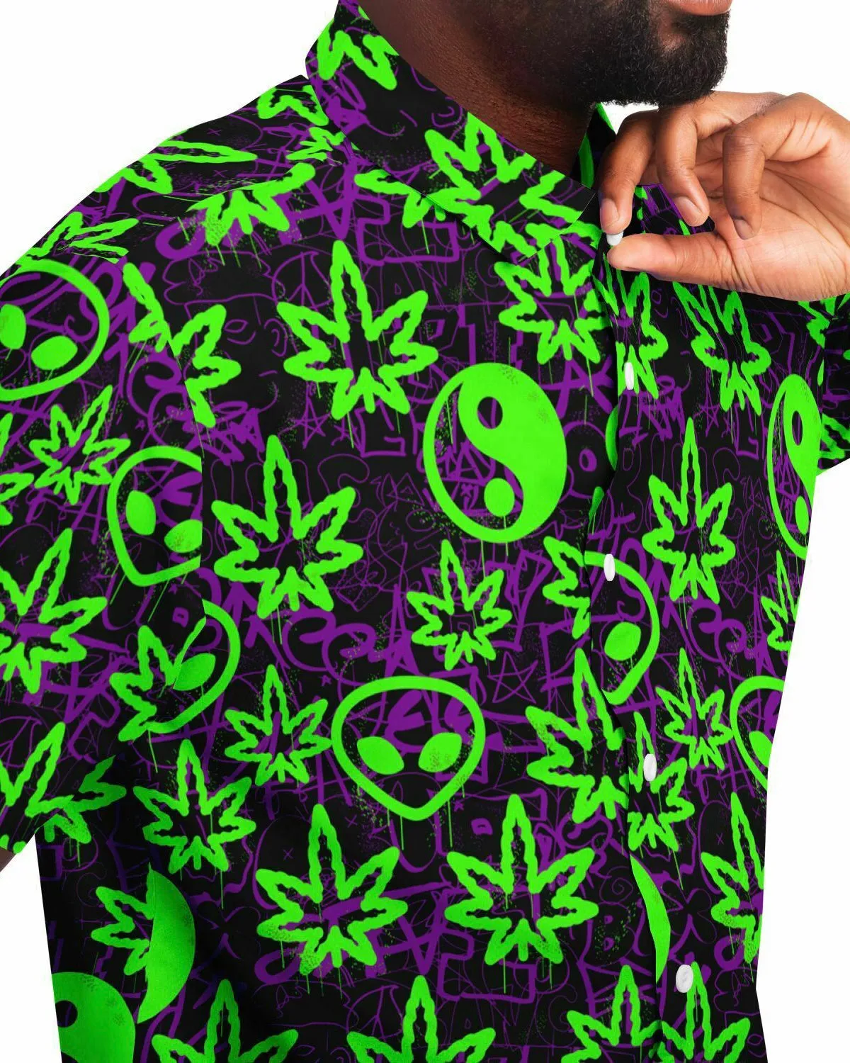 Ganja Graffiti Party Shirt