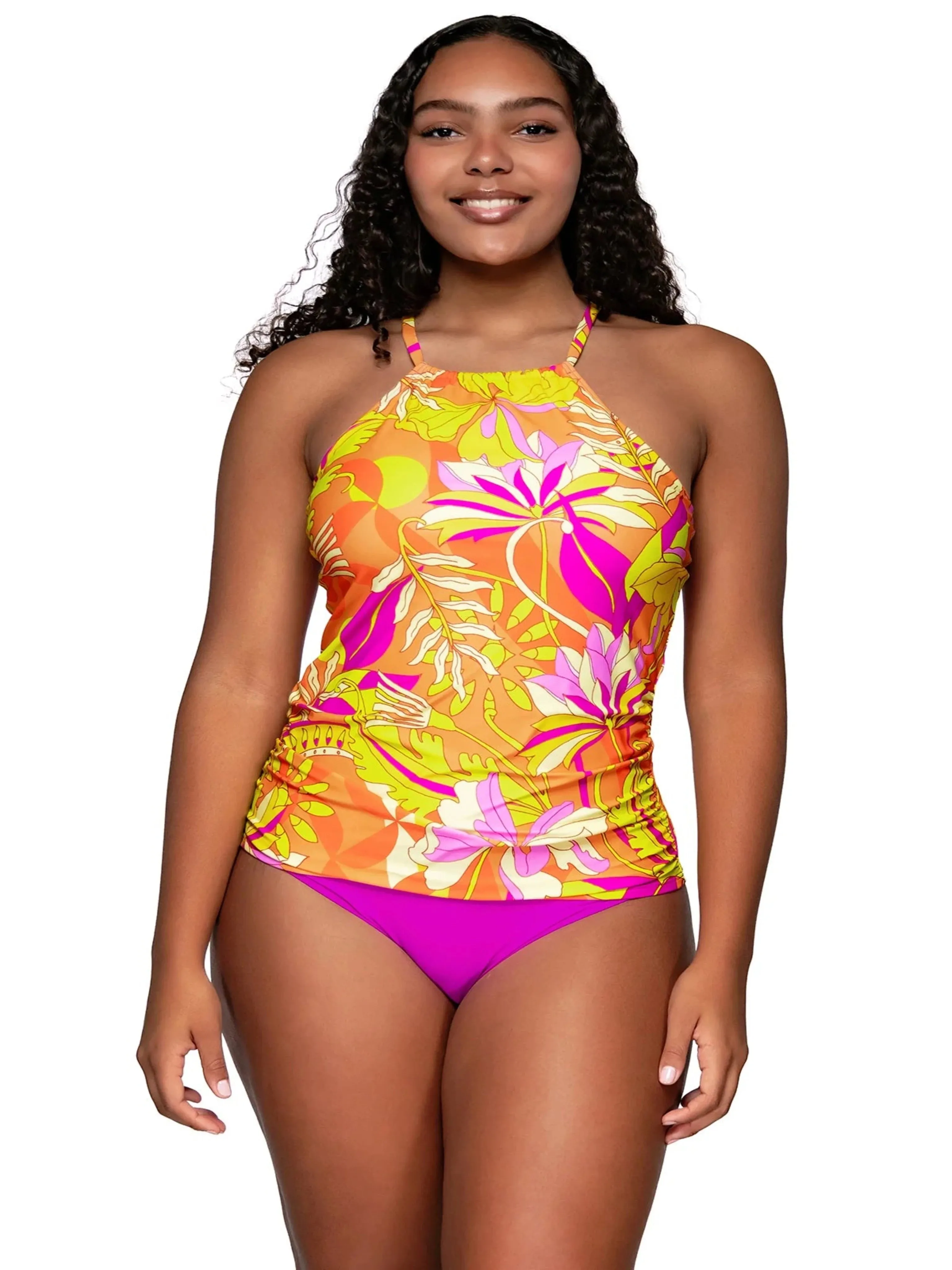 Harlow High Neck Tankini