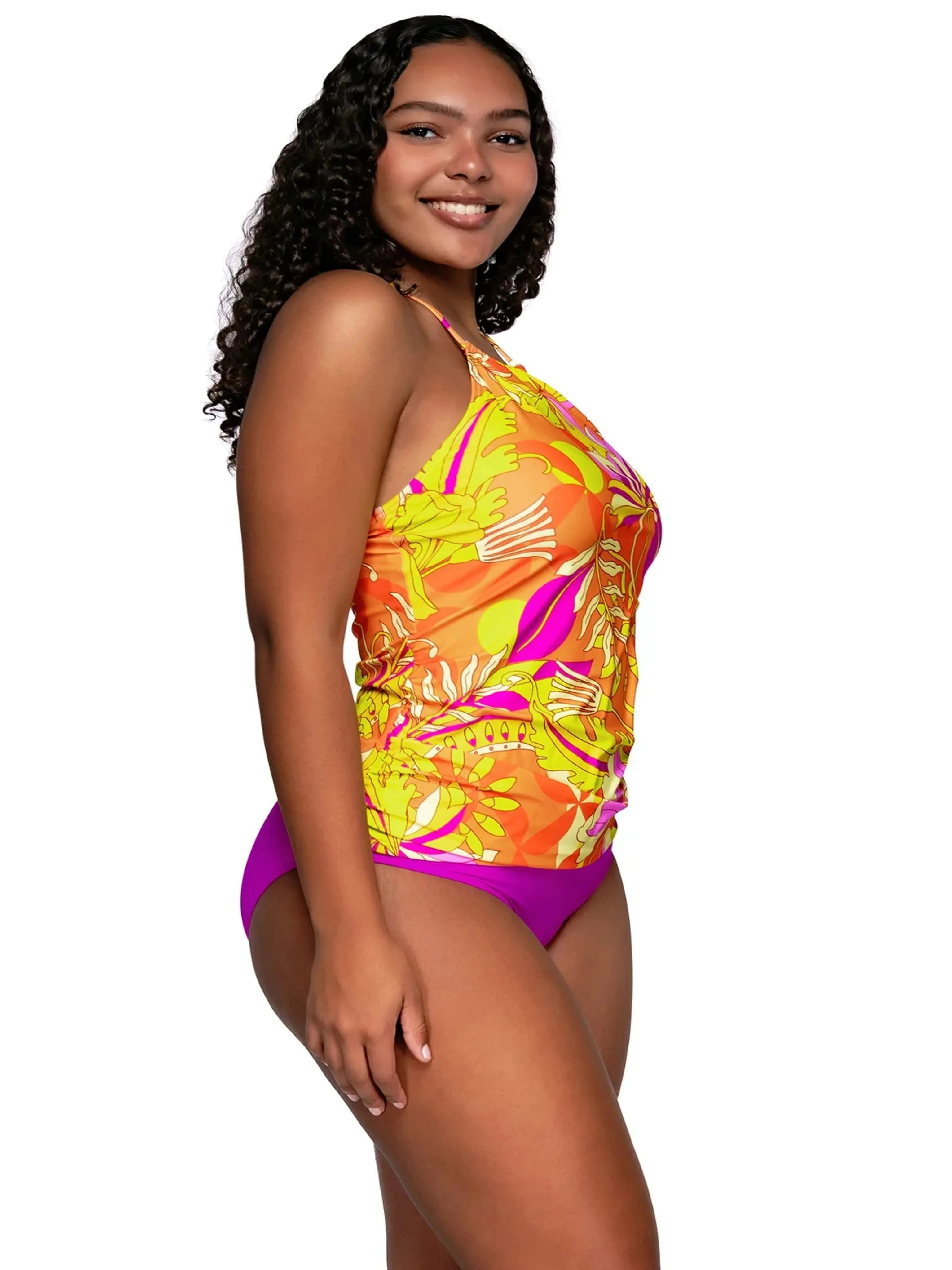 Harlow High Neck Tankini