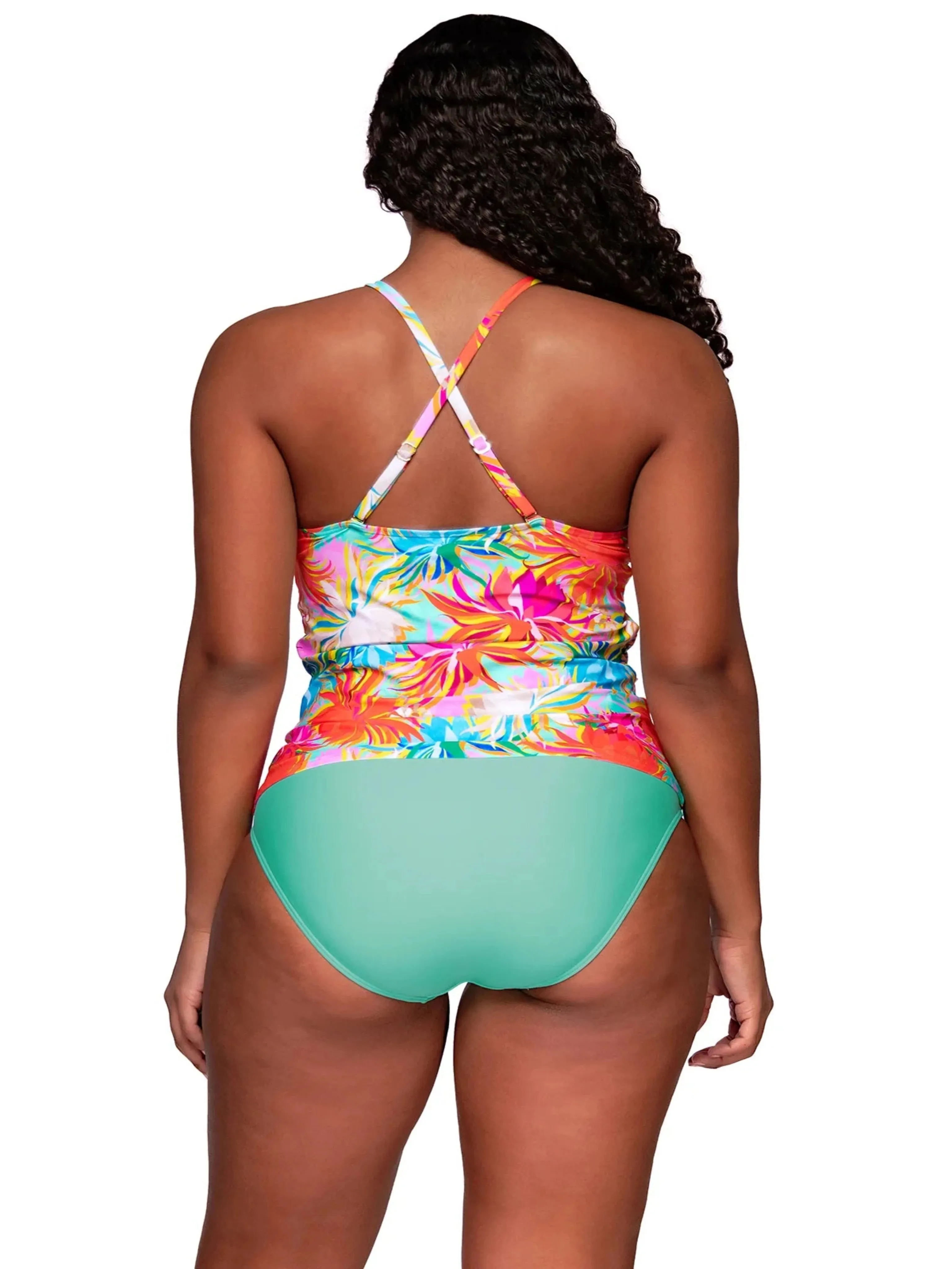 Harlow High Neck Tankini