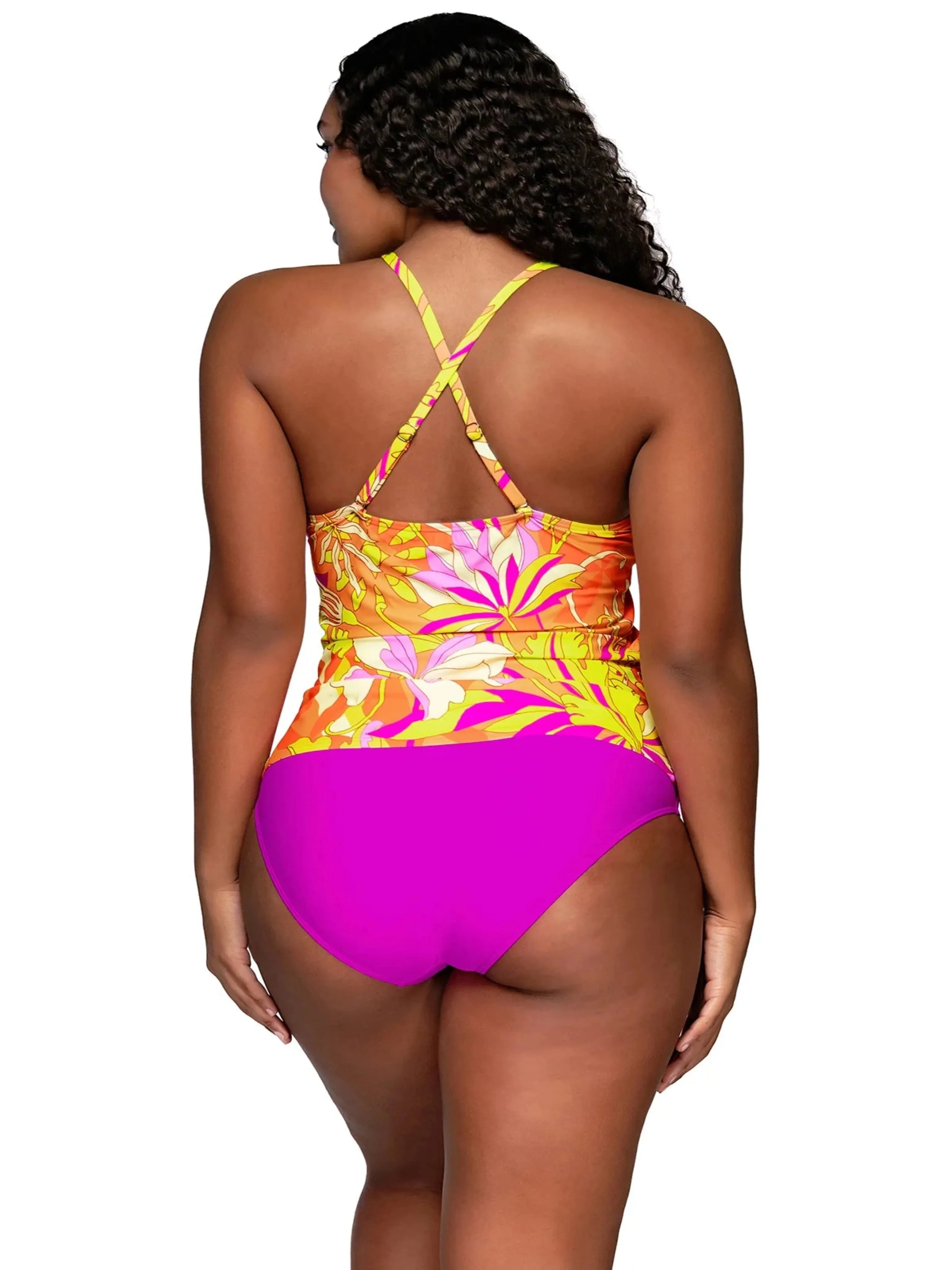 Harlow High Neck Tankini