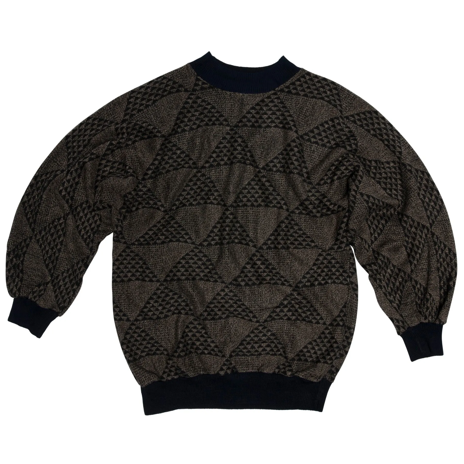 Intarsia Crew Neck Jumper