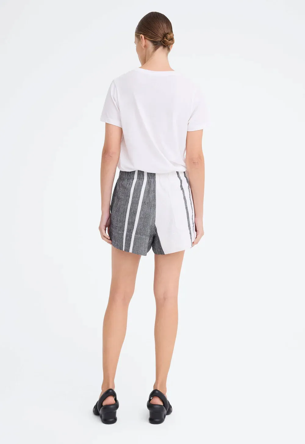 Jac and Jack Bach Short in Natural and Black