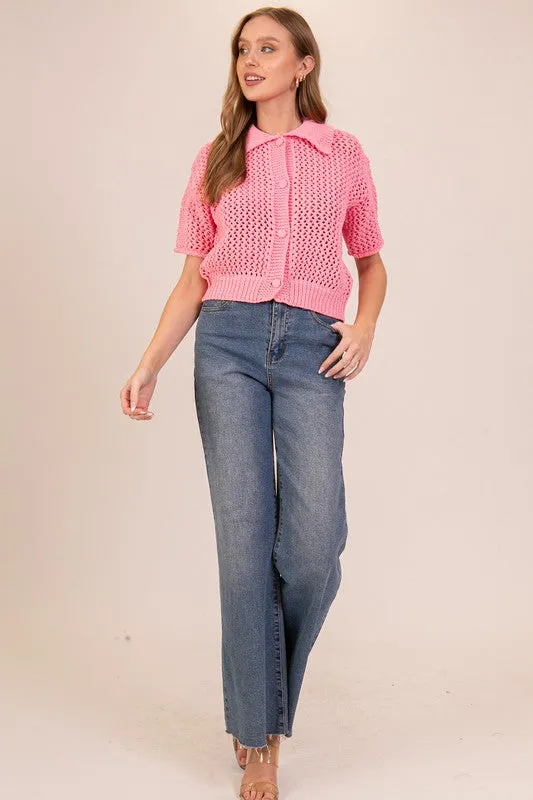 Kelly Crochet Top