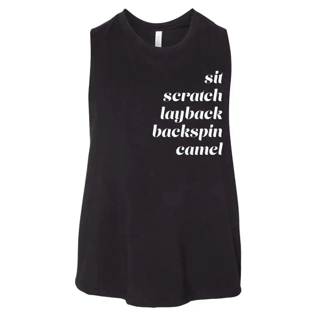 Spins Racerback Crop