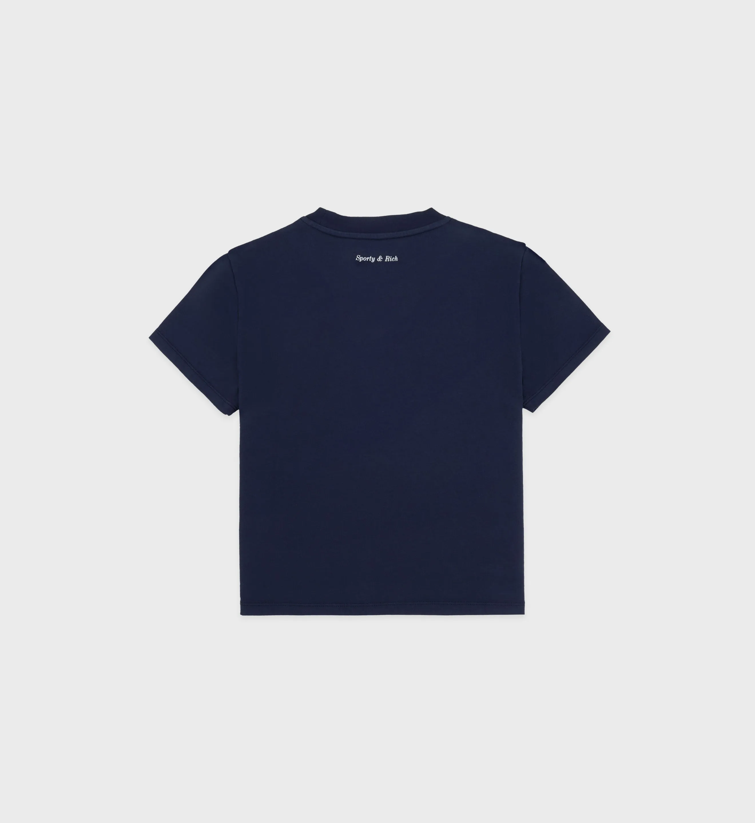 Wellness Club Kids T-Shirt - Navy/White