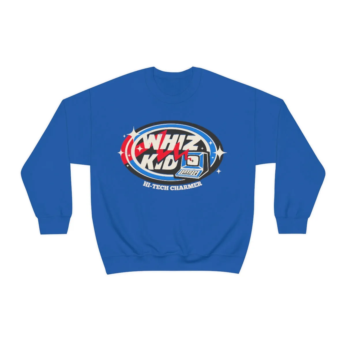 Whiz Kid Hi-tech Charmer | Retro Geek Sweatshirt