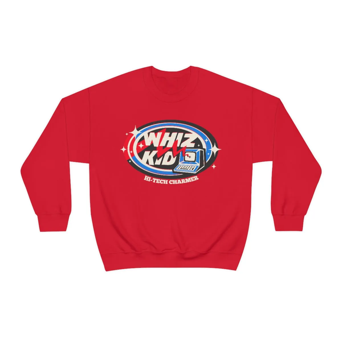 Whiz Kid Hi-tech Charmer | Retro Geek Sweatshirt