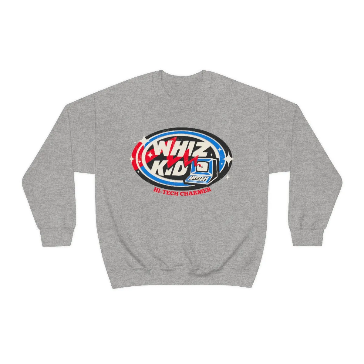 Whiz Kid Hi-tech Charmer | Retro Geek Sweatshirt