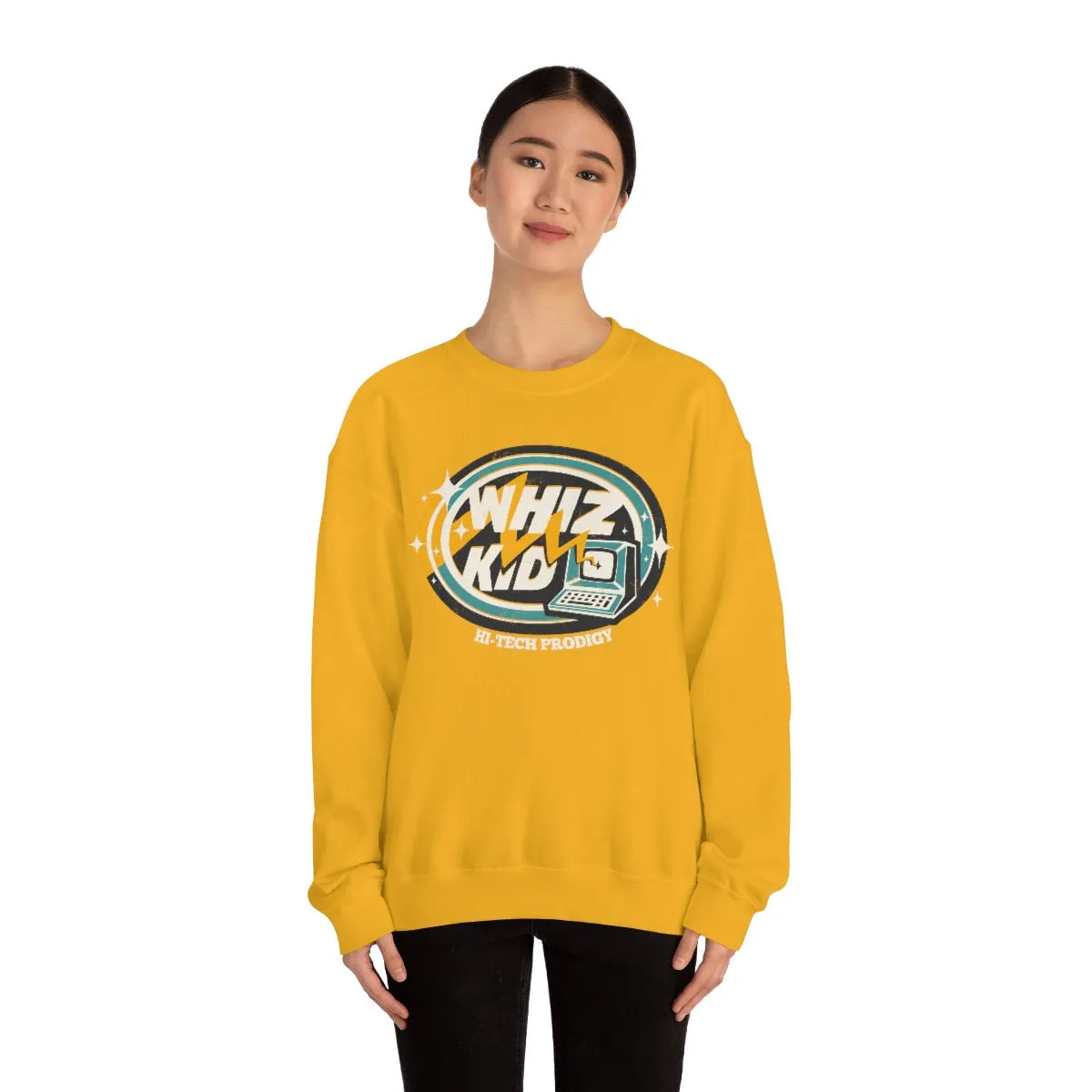 Whiz Kid Hi-tech Prodigy | Retro Geek Sweatshirt
