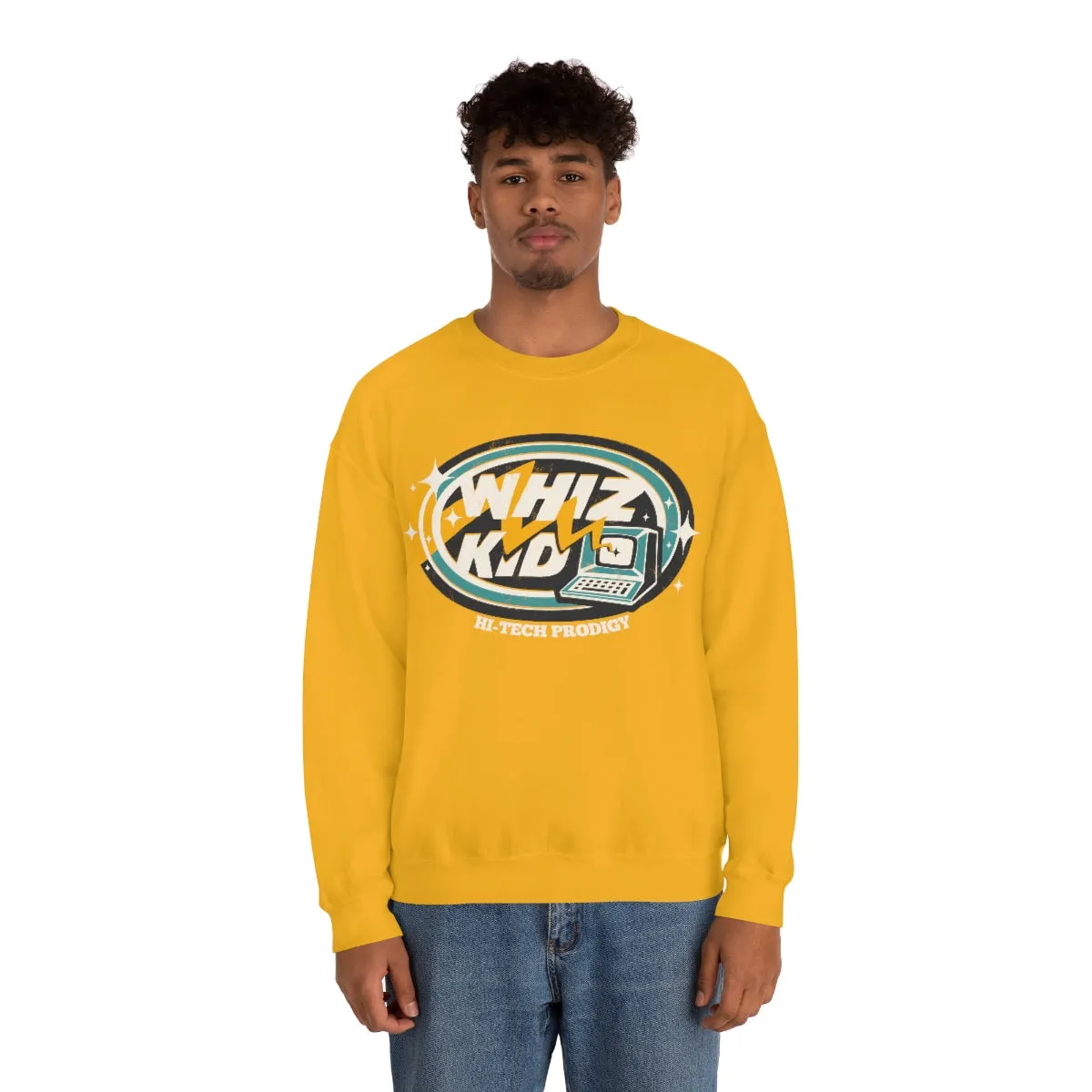 Whiz Kid Hi-tech Prodigy | Retro Geek Sweatshirt