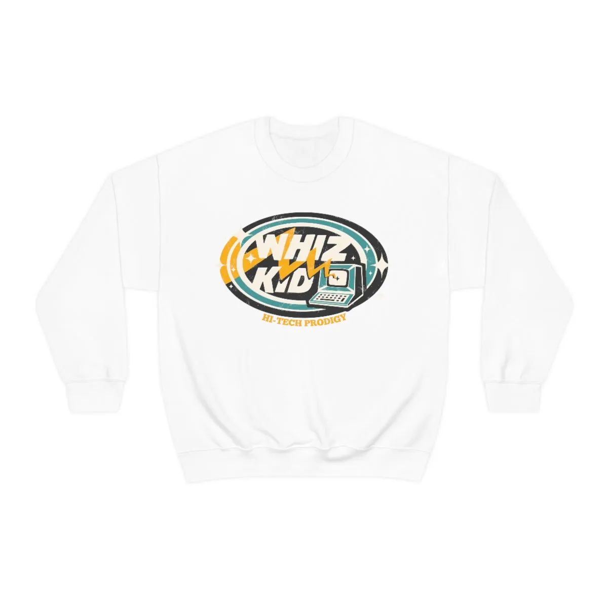 Whiz Kid Hi-tech Prodigy | Retro Geek Sweatshirt