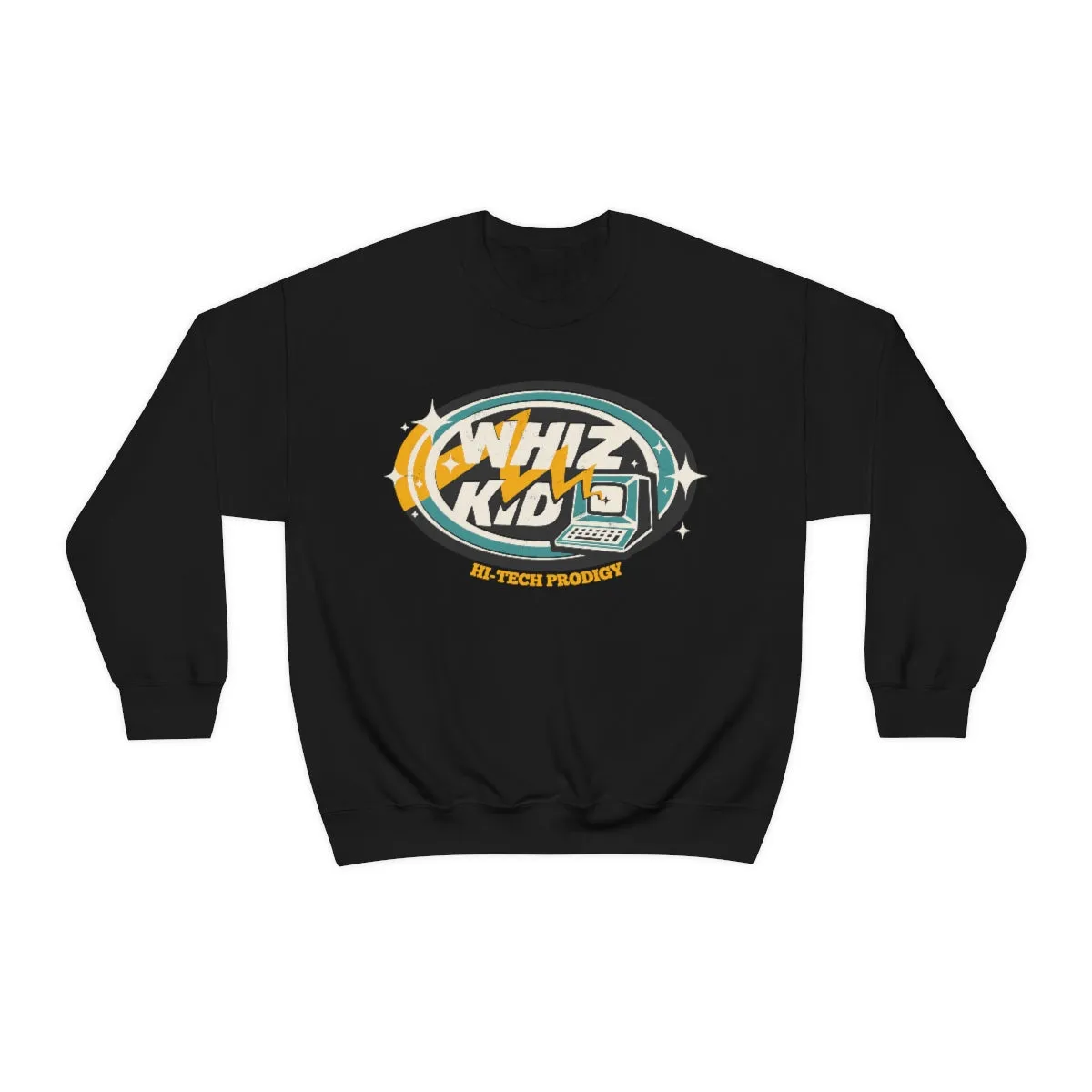 Whiz Kid Hi-tech Prodigy | Retro Geek Sweatshirt
